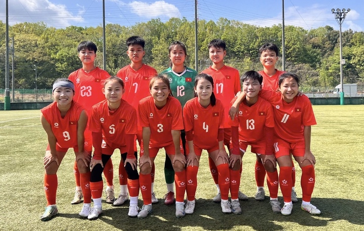 U17 nữ Việt Nam dự giải U17 nữ châu Áu 2026.