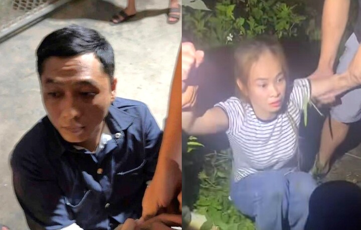 Trần Văn Dũng và Nguyễn Thị Mỹ Linh bị bắt giữ.