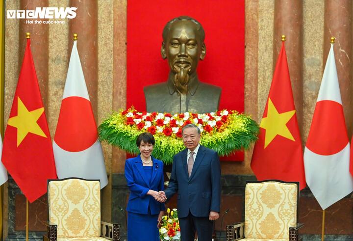 Tổng Bí thư, Chủ tịch nước Tô Lâm hội kiến Thủ tướng Nhật Bản Takaichi Sanae.