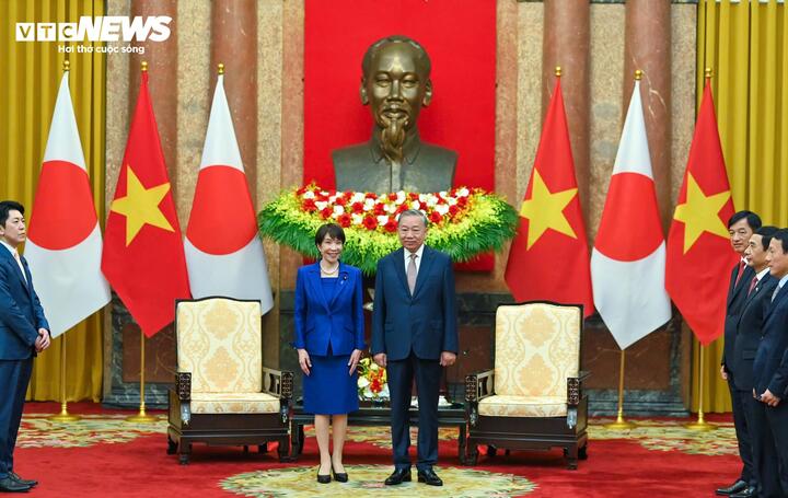 Tổng Bí thư, Chủ tịch nước Tô Lâm hội kiến Thủ tướng Nhật Bản Takaichi Sanae.