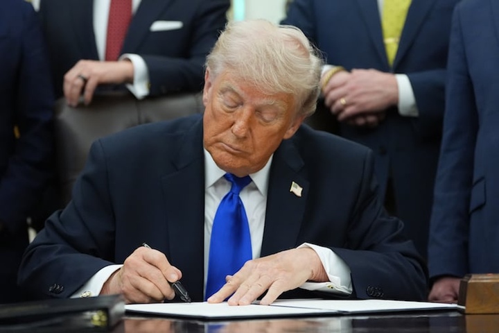 Tổng thống Mỹ Donald Trump. (Ảnh: Reuters)