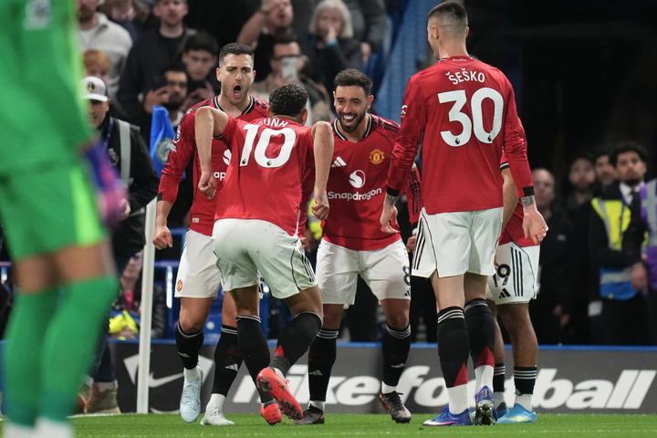 Manchester United vẫn chưa chính thức nằm trong top 5 bảng xếp hạng Ngoại hạng Anh. (Nguồn: AP)