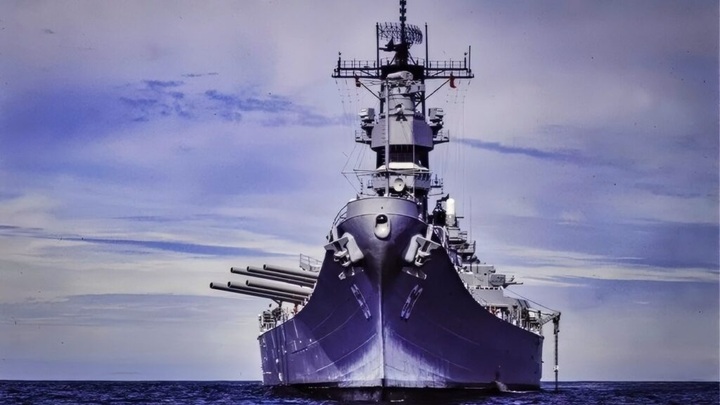 Tàu chiến USS Missouri của Hải quân Mỹ. Ảnh Creative Commons