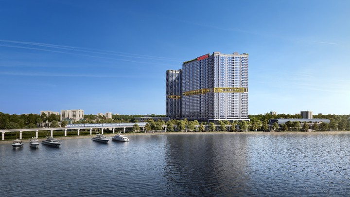 Phối cảnh dự án The Gió Riverside.