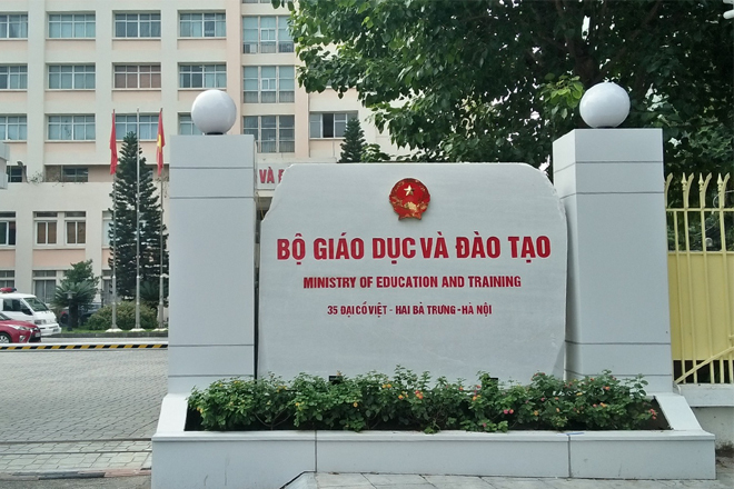 Trụ sở Bộ Giáo dục và Đào tạo. (Ảnh minh họa: Anh Văn)