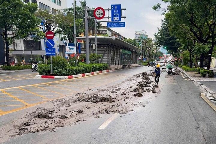 Hiện trường vụ việc.