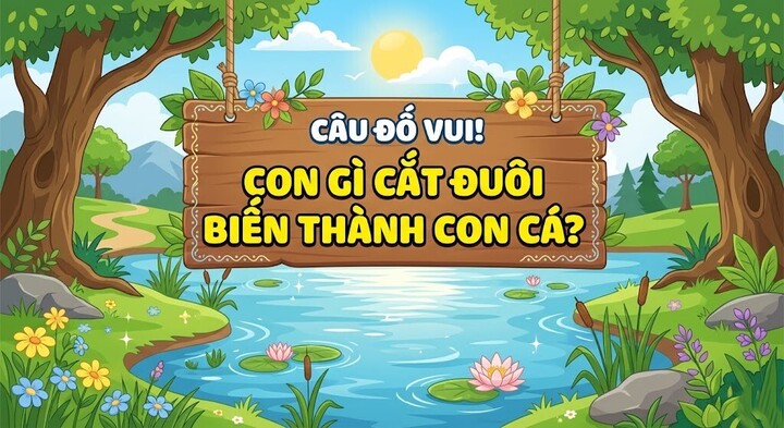Con gì cắt đuôi biến thành con cá? (Ảnh minh họa)