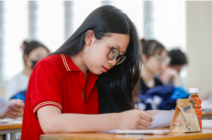 Thí sinh dự thi tốt nghiệp THPT các năm trước. (Ảnh: Phạm Hải)
