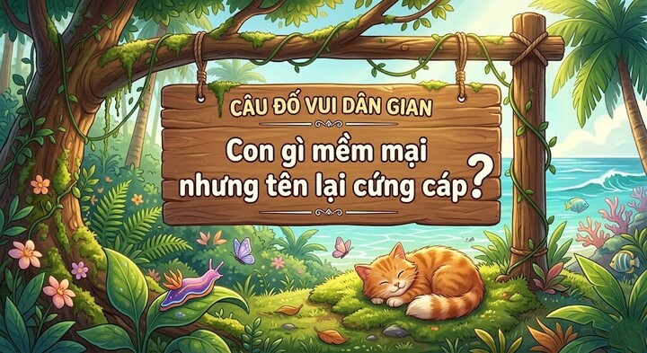 Con gì mềm mại nhưng tên lại cứng cáp? (Ảnh minh họa)