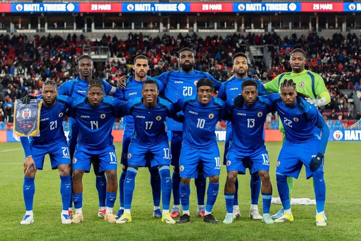 Đội tuyển Haiti lần thứ 2 dự World Cup. (Ảnh: FHF)