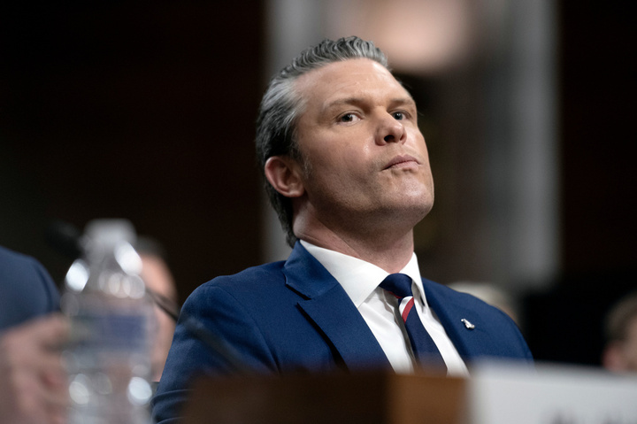 Bộ trưởng Chiến tranh Mỹ Pete Hegseth (Ảnh: AP)