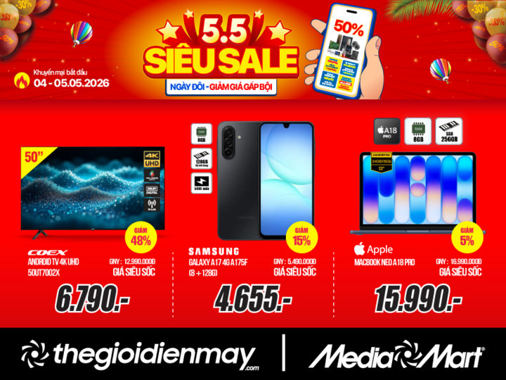 5.5 Siêu sale ngày đôi – Giảm giá gấp bội - 4