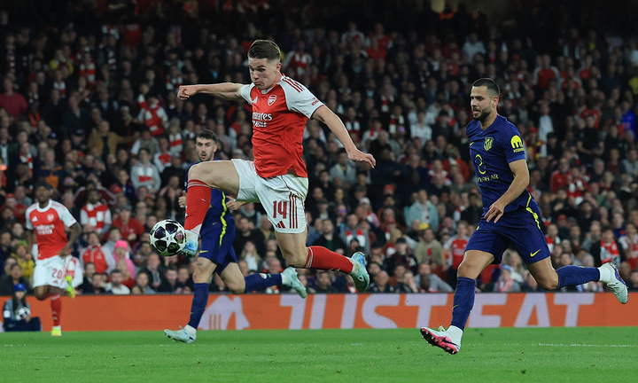 Arsenal đấu với Atletico Madrid trên sân nhà ở bán kết lượt về Champions League. (Ảnh: Reuters)