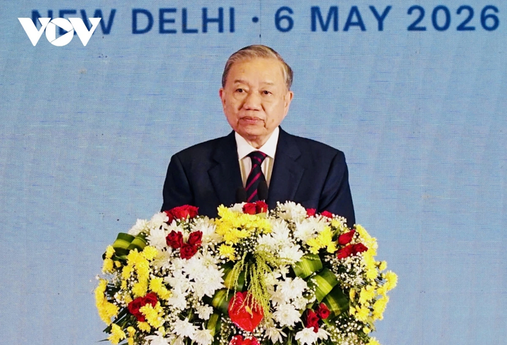 Tổng Bí thư, Chủ tịch nước Tô Lâm phát biểu tại diễn đàn.