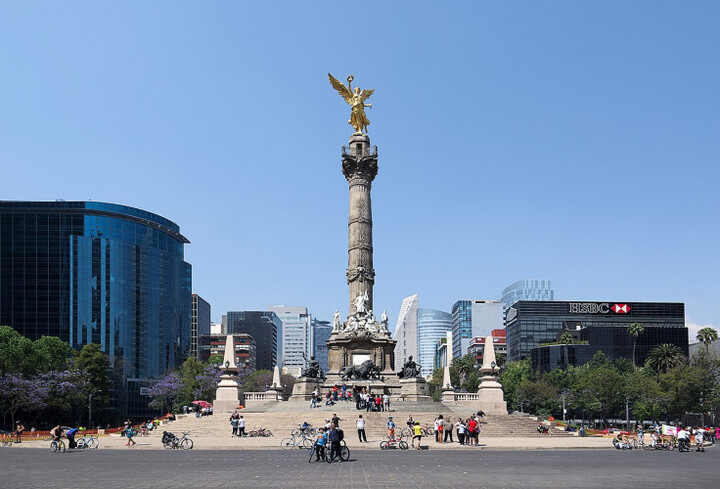 Tương đại Thiên thần độc lập tại thành phố Mexico. (Nguồn: Wikimedia Commons)