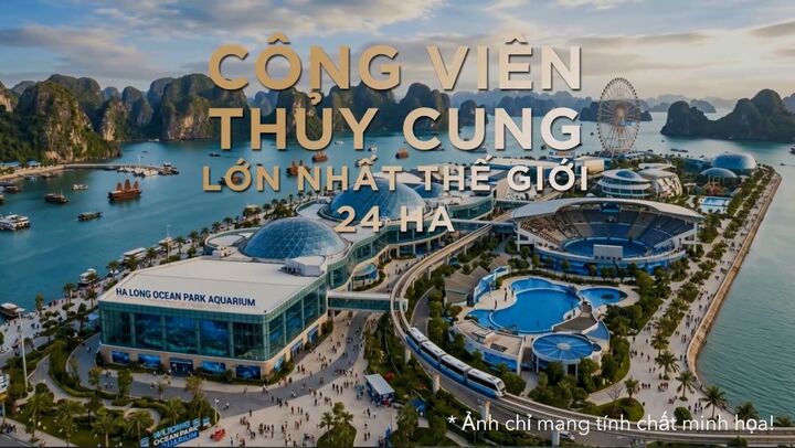Việc kiến tạo một "Disney Land bên bờ Vịnh" với những tiện ích kỷ lục sẽ tạo ra nguồn thu bền vững cho địa phương.