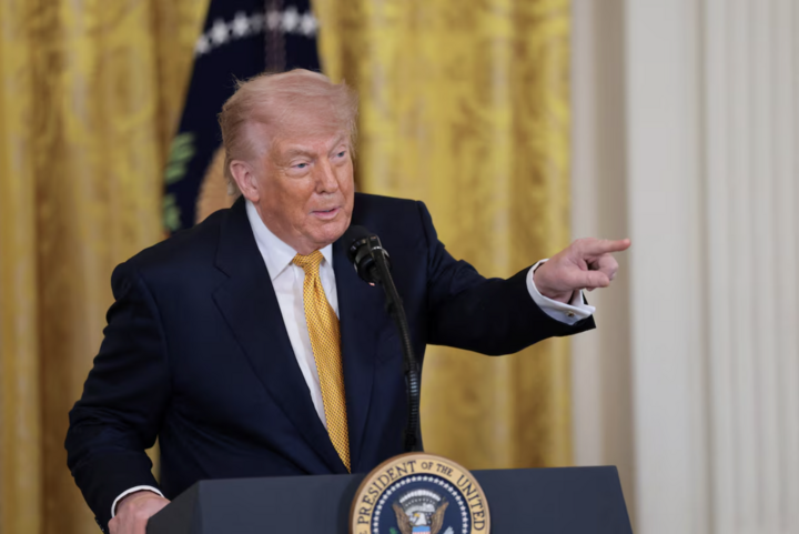 Tổng thống Mỹ Donald Trump. (Ảnh: Reuters)