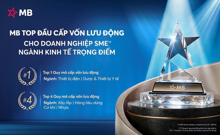 MB – Ngân hàng top đầu cấp vốn lưu động cho doanh nghiệp SME - 1