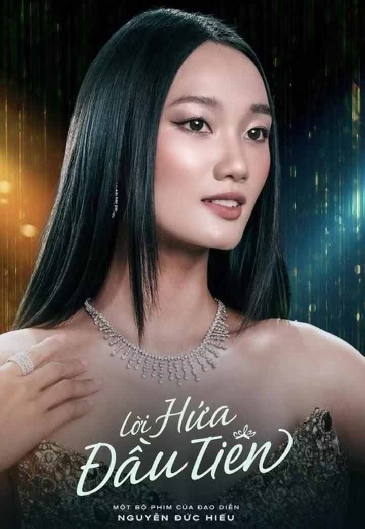 "Lời hứa đầu tiên" đang là phim truyền hình giờ vàng đáng chú ý của VTV khi lần đầu tiên khai thác góc khuất đời sống hoa hậu. Sự xuất hiện của Á hậu 1 Miss Universe Vietnam Quỳnh Anh được khán giả quan tâm.
