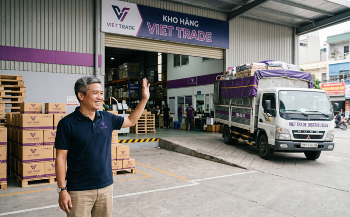 Sự chậm trễ vốn đôi khi khiến tiểu thương mất đi những đơn hàng đổi đời.