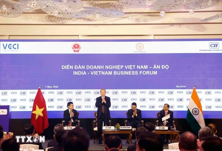 Tổng Bí thư, Chủ tịch nước Tô Lâm tại Diễn đàn. (Ảnh: Thống Nhất/TTXVN)