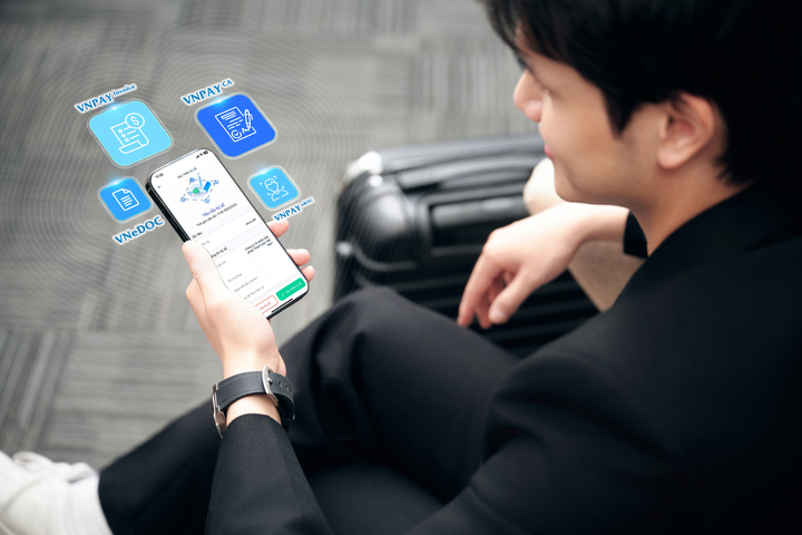 Bộ giải pháp thanh toán và nộp thuế số của VNPAY giải quyết áp lực kê khai thuế, hỗ trợ hộ kinh doanh, doanh nghiệp thực hiện nghĩa vụ thuế minh bạch. (Ảnh: VNPAY)