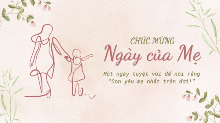 Hãy trao gửi đến mẹ qua những lời chúc Ngày của Mẹ ý nghĩa và tràn ngập yêu thương để tỏ lòng biết ơn sâu sắc. (Ảnh: Canva)