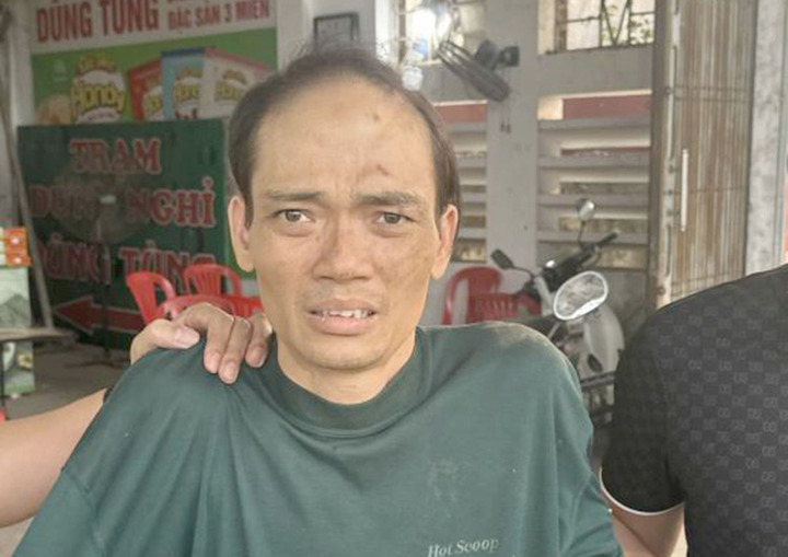 Phạm Văn Hùng bị công an bắt giữ khi đang lẩn trốn.