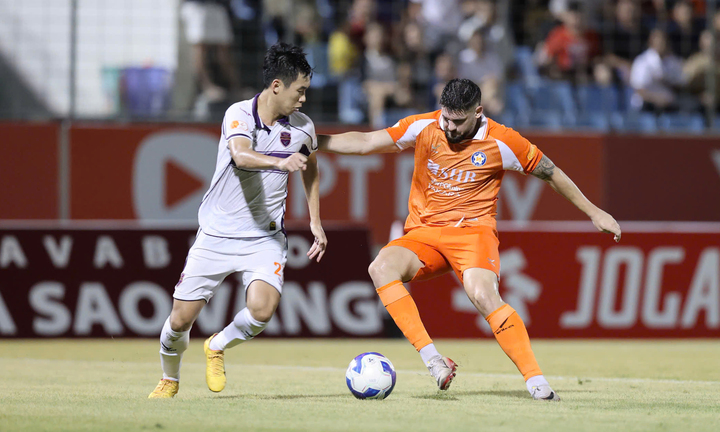Đà Nẵng thắng Becamex TP.HCM 2-0. (Ảnh: VPF)