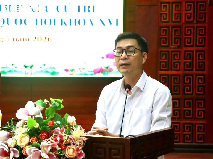 Bí thư phường Hội An Nguyễn Đức Bình.