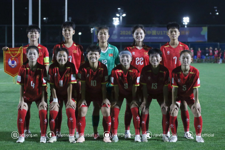 U17 nữ Việt Nam sẽ đối đầu U17 nữ Australia ở trận tứ kết. (Nguồn: VFF)