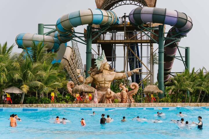 Sun World Sam Son lồng ghép yếu tố văn hóa vào trải nghiệm giải trí hiện đại.