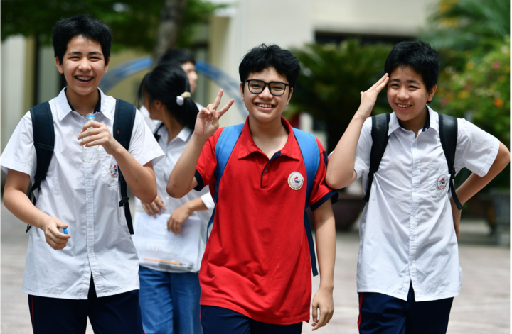 Thí sinh dự thi vào lớp 10 ở Hà Nội các năm trước.