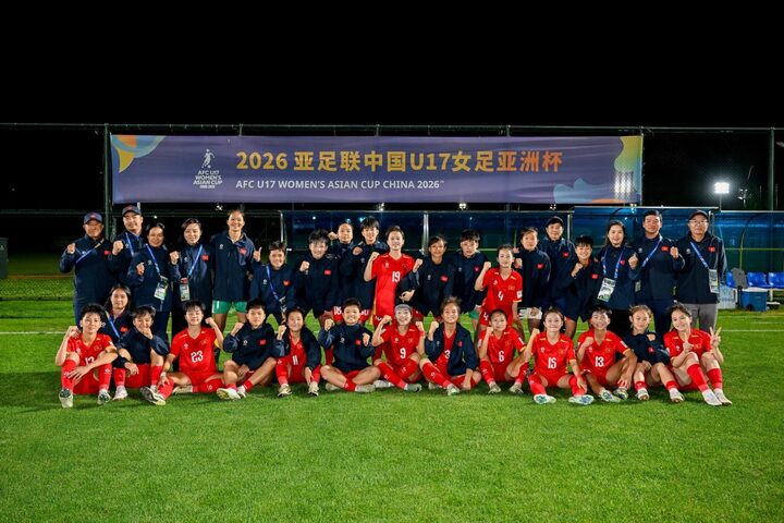 U17 nữ Việt Nam sẽ đối đầu U17 nữ Australia lúc 14h ngày 11/5. (Nguồn: VFF)