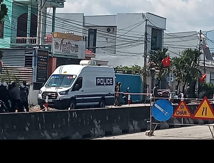 Hiện trường vụ việc.