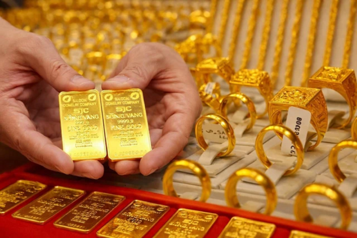 Giá vàng thế giới tăng, trong nước duy trì ổn định. (Ảnh minh họa)