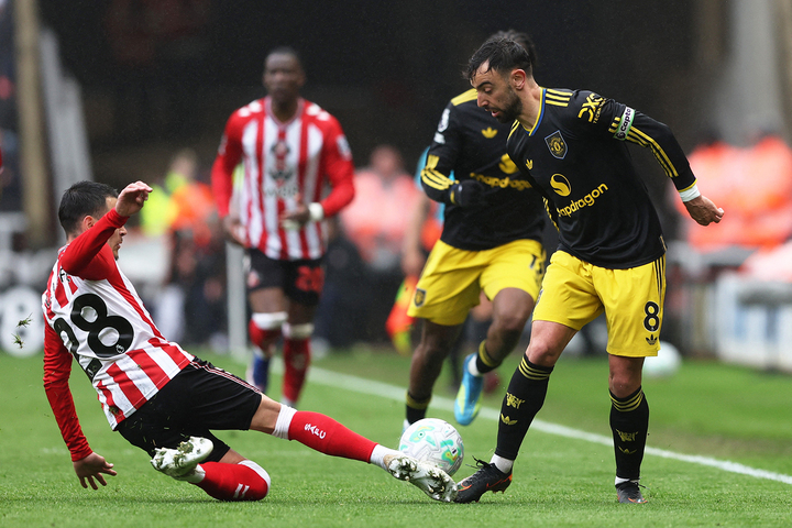 Man Utd bị Sunderland cầm hòa 0-0. (Ảnh: Reuters)