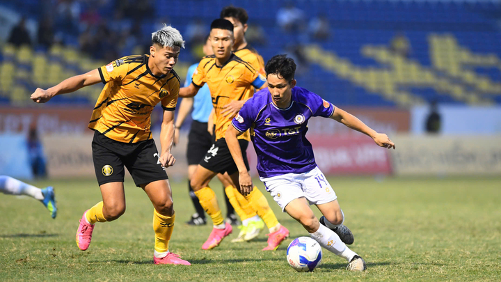 Thanh Hóa đánh bại Hà Nội với tỷ số 1-0. (Ảnh: Trường Giang)