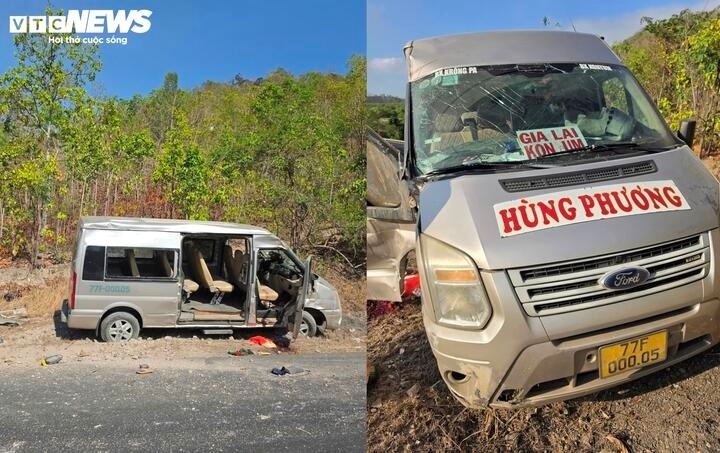 Hiện trường vụ tai nạn.