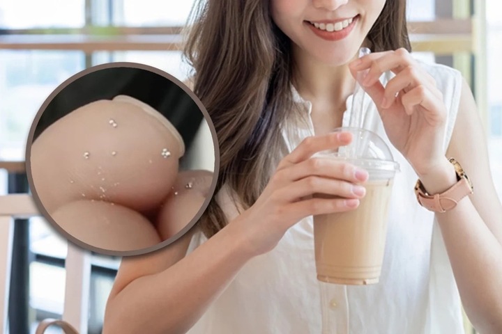 Uống trà sữa bạn trai mua, cô gái phát hiện có chứa thủy ngân.