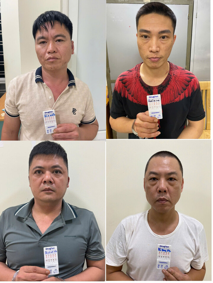 Nhóm bị can trong vụ án. (Ảnh: CACC)