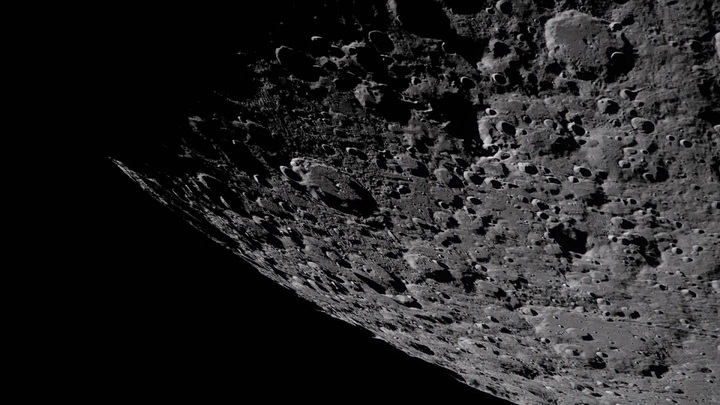 Bề mặt Mặt Trăng do phi hành đoàn sứ mệnh Artemis II chụp. (Ảnh: NASA)