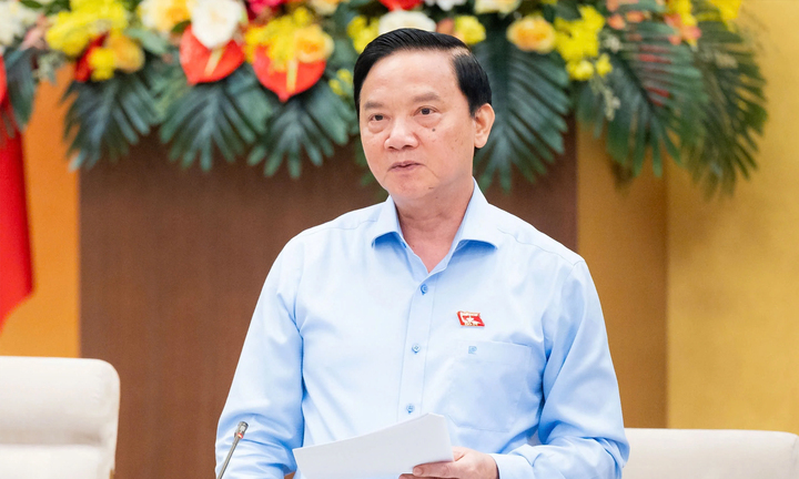 Phó Chủ tịch Quốc hội Nguyễn Khắc Định.