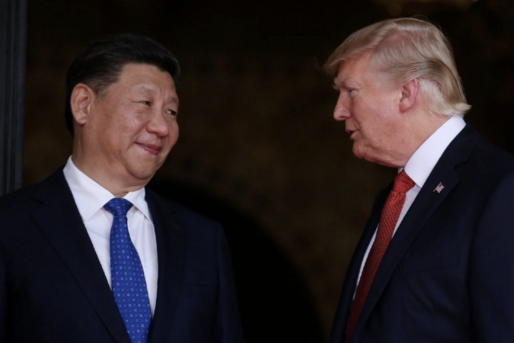 Chủ tịch Trung Quốc Tập Cận Bình và Tổng thống Mỹ ​​​Donald Trump. Ảnh: Reuters