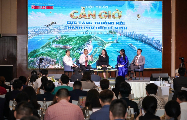 Hội thảo diễn ra tại TP.HCM với sự tham gia của nhiều chuyên gia, nhà quản lý. (Ảnh: Đại Việt)