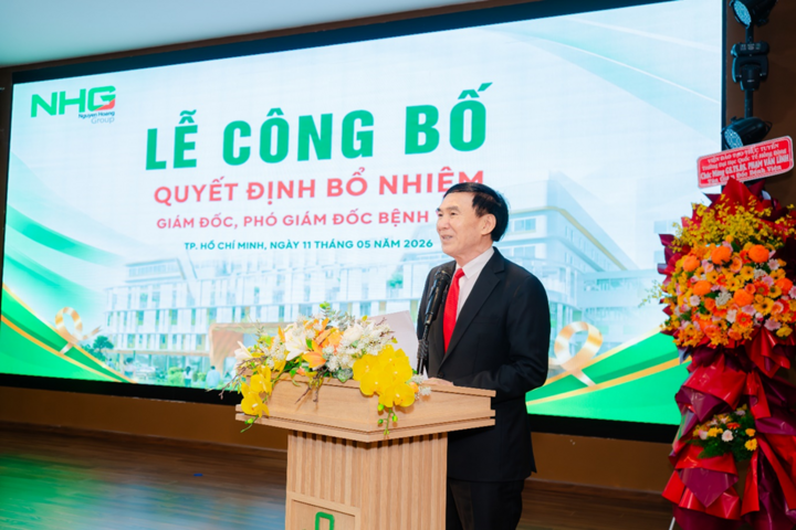 GS.TS.BS.CKII Phạm Văn Lình chia sẻ về mô hình kết nối giữa nhà trường và bệnh viện trong đào tạo.