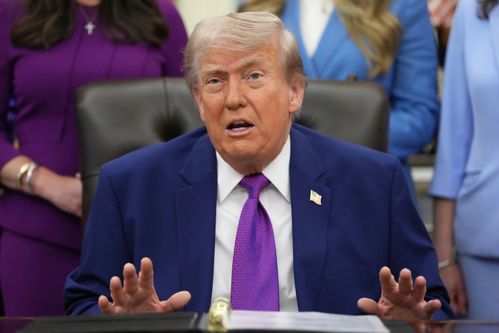Tổng thống Mỹ Donald Trump. (Ảnh: AP)