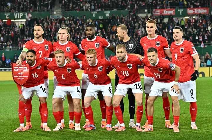 Đội tuyển Áo trở lại World Cup sau 28 năm. (Ảnh: UEFA)