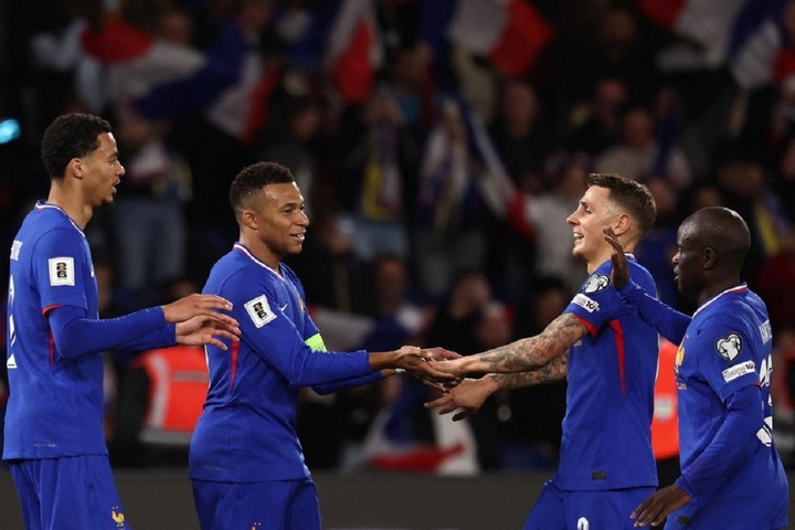 Đội tuyển Pháp đứng đầu bảng xếp hạng FIFA. (Ảnh: UEFA)