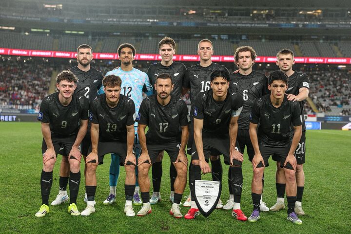 New Zealand là đại diện duy nhất của châu Đại dương tham dự World Cup 2026. (Ảnh: All Whites/Facebook)